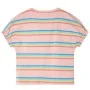 Kinder-T-Shirt in Pfirsichfarbe, Größe 116. von , Kinder-T-Shirts - Ref: Foro24-11461, Preis: 7,93 €, Rabatt: %