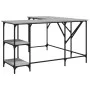 Ingenieurholz-Schreibtisch in Sonoma-Grau 139x139x75 cm von , Schreibtische - Ref: Foro24-837590, Preis: 91,89 €, Rabatt: %