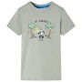 Camiseta infantil caqui claro 116 de , Camisetas para niños - Ref: Foro24-11681, Precio: 8,20 €, Descuento: %