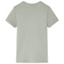 Camiseta infantil caqui claro 116 de , Camisetas para niños - Ref: Foro24-11681, Precio: 8,20 €, Descuento: %