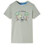 Camiseta infantil caqui claro 140 de , Camisetas para niños - Ref: Foro24-11683, Precio: 8,20 €, Descuento: %