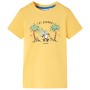 Kinder-T-Shirt in hellem Ocker 140 von , Kinder-T-Shirts - Ref: Foro24-11688, Preis: 8,20 €, Rabatt: %