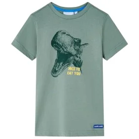 Camiseta infantil caqui 128 by , Kids T-shirts - Ref: Foro24-11727, Price: 8,19 €, Discount: %