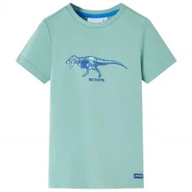 Kinder T-Shirt in hellem Khaki, Größe 92. von , Kinder-T-Shirts - Ref: Foro24-11744, Preis: 8,19 €, Rabatt: %