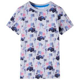 Camiseta infantil gris melange 92 de , Camisetas para niños - Ref: Foro24-12519, Precio: 8,85 €, Descuento: %