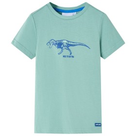 Camiseta infantil caqui claro 116 by , Kids T-shirts - Ref: Foro24-11746, Price: 8,28 €, Discount: %