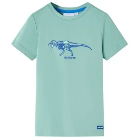 Kinder T-Shirt in hellem Khaki 116 von , Kinder-T-Shirts - Ref: Foro24-11746, Preis: 8,19 €, Rabatt: %