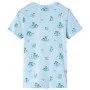 Camiseta infantil azul claro 104 de , Camisetas para niños - Ref: Foro24-12550, Precio: 8,75 €, Descuento: %