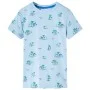 Camiseta infantil azul claro 128 de , Camisetas para niños - Ref: Foro24-12552, Precio: 8,75 €, Descuento: %