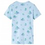 Kinder-T-Shirt in Hellblau, Größe 128. von , Kinder-T-Shirts - Ref: Foro24-12552, Preis: 8,85 €, Rabatt: %