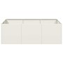 Jardinera acero blanco 120x80x40 cm
