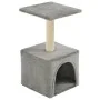 Rascador para gatos con poste de sisal 55 cm gris de vidaXL, Mobiliario para gatos - Ref: Foro24-170537, Precio: 27,26 €, Des...