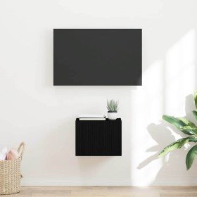 Mueble de TV Montado en la Pared Negro 60 x 31 x 29.5 cm en Muebles TV | Comprar online en Foro24
