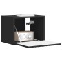 Mueble de TV Montado en la Pared Negro 60 x 31 x 29.5 cm