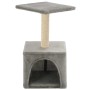 Katzenkratzbaum mit Sisalstamm 55 cm grau von vidaXL, Katzenmöbel - Ref: Foro24-170537, Preis: 27,81 €, Rabatt: %