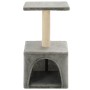 Katzenkratzbaum mit Sisalstamm 55 cm grau von vidaXL, Katzenmöbel - Ref: Foro24-170537, Preis: 27,81 €, Rabatt: %