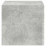 Mueble de TV Montado en la Pared Concreto 60 x 31 x 29.5 cm