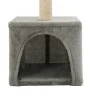 Rascador para gatos con poste de sisal 55 cm gris de vidaXL, Mobiliario para gatos - Ref: Foro24-170537, Precio: 27,26 €, Des...