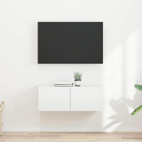 Mueble de TV Montado en la Pared 2 pcs Brillante en Muebles TV | Comprar online en Foro24
