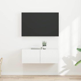 Mueble de TV Montado en la Pared 2 pcs Brillante en Muebles TV | Comprar online en Foro24