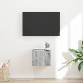 Mueble de TV Montado en la Pared Gris Sonoma 60 x 31 x 29.5 cm en Muebles TV | Comprar online en Foro24