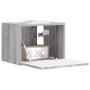 Mueble de TV Montado en la Pared Gris Sonoma 60 x 31 x 29.5 cm