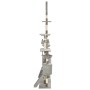 Rascador para gatos con poste de sisal 230-250 cm gris de vidaXL, Mobiliario para gatos - Ref: Foro24-170617, Precio: 146,53 ...