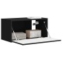 Mueble de TV Montado en la Pared Negro 60 x 31 x 29.5 cm en Muebles TV | Comprar online en Foro24