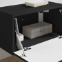 Mueble de TV Montado en la Pared Negro 60 x 31 x 29.5 cm en Muebles TV | Comprar online en Foro24