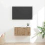 Mueble de TV Montado en la Pared Roble Artesanal en Muebles TV | Comprar online en Foro24