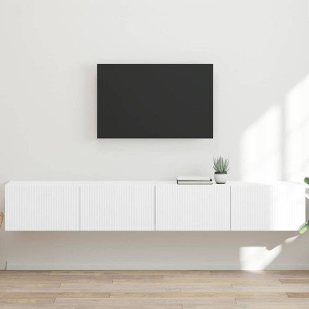 Mueble de TV Montado en la Pared 2 pcs 60 x 31 x 29.5 cm