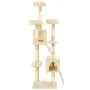 Sisal Pfosten Katze Kratzbaum 170 cm beige von vidaXL, Katzenmöbel - Ref: Foro24-170614, Preis: 113,62 €, Rabatt: %