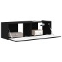 Mueble de TV Montado en la Pared Negro 60 x 31 x 29.5 cm