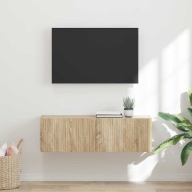 Mueble de TV Montado en la Pared Sonoma 60 x 31 x 29.5 cm en Muebles TV | Comprar online en Foro24