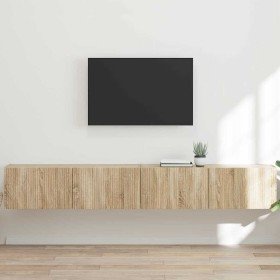 Mueble de TV Montado en la Pared 2 pcs Sonoma 60 x 31 x 29.5 cm en Muebles TV | Comprar online en Foro24