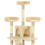 Sisal Pfosten Katze Kratzbaum 170 cm beige von vidaXL, Katzenmöbel - Ref: Foro24-170614, Preis: 113,62 €, Rabatt: %