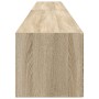 Mueble de TV Montado en la Pared 2 pcs Sonoma 60 x 31 x 29.5 cm