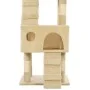 Sisal Pfosten Katze Kratzbaum 170 cm beige von vidaXL, Katzenmöbel - Ref: Foro24-170614, Preis: 113,62 €, Rabatt: %