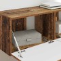Mueble de TV Montado en la Pared Madera Vieja 60 x 31 x 29.5 cm