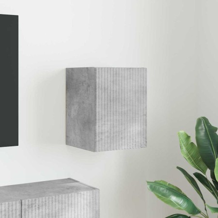 Mueble de TV Montado en la Pared Concreto 30 x 31 x 40 cm en Muebles TV | Comprar online en Foro24