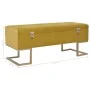 Bank mit Fach 105 cm senfsamtfarben von , Bänke für Hallen und Lager - Ref: Foro24-247571, Preis: 151,35 €, Rabatt: %