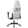 Gaming-Stuhl mit Massage und Fußstütze aus weißem und rosa Kunstleder von , Gaming-Stühle - Ref: Foro24-345442, Preis: 136,80...