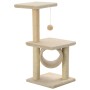 Katzenkratzbaum mit Sisalkratzbaum 65 cm beige von vidaXL, Katzenmöbel - Ref: Foro24-170548, Preis: 40,35 €, Rabatt: %