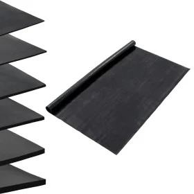 Smooth non-slip rubber mat 1.2x5 m 1 mm by , Floors and carpets - Ref: Foro24-143956, Price: 46,56 €, Discount: %