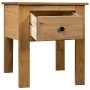 Panama style solid pine wood bedside table 46x40x57 cm by , Nightstands - Ref: Foro24-282691, Price: 68,28 €, Discount: %