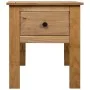 Panama style solid pine wood bedside table 46x40x57 cm by , Nightstands - Ref: Foro24-282691, Price: 68,28 €, Discount: %
