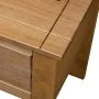Panama style solid pine wood bedside table 46x40x57 cm by , Nightstands - Ref: Foro24-282691, Price: 68,28 €, Discount: %