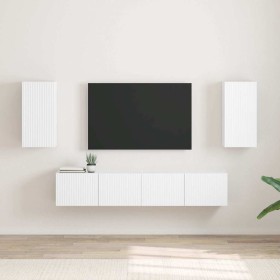 Mueble de TV Montado en la Pared 2 pcs 30 x 31 x 60 cm en Muebles TV | Comprar online en Foro24