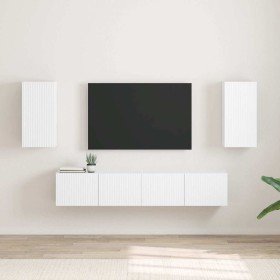 Mueble de TV Montado en la Pared 2 pcs 30 x 31 x 60 cm en Muebles TV | Comprar online en Foro24