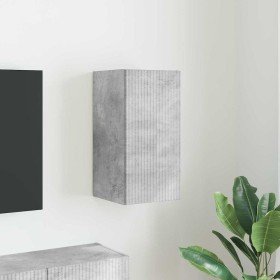 Mueble de TV Montado en la Pared Concreto 30 x 31 x 60 cm en Muebles TV | Comprar online en Foro24